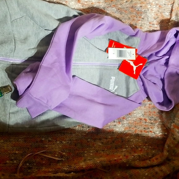 3 piece set puma sweatsuit size 5 - Picture 1 of 6